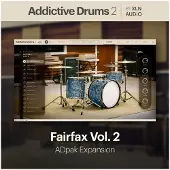 XLN Audio XLN Addictive Drums 2: Fairfax Vol. 2 ADpak