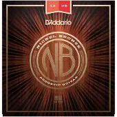 D'Addario NB1356 Nickel Bronze Acoustic Guitar Strings Medium 13-56