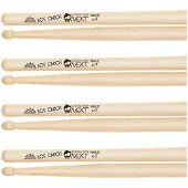 Los Cabos Next Generation Maple 4-7 Wood Tip Drumsticks 4 Pair Pack