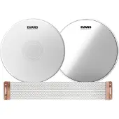 Evans 13" UV1 Reverse Dot Snare Drum Head & Snare Side Hazy 300 Pack