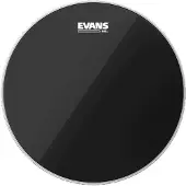 Evans Black Chrome Drum Head 6 Inch