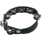 Latin Percussion LP Cyclops Tambourine Hand Held - Black