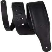 Levys Leathers Like Butter Leather 3.25" Distressed Black