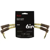 Fender Deluxe 6" Patch-kabel 2-pakk Tweed