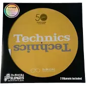 Dr. Suzuki Meets Technics Mix Edition Slipmats - 50th Anniversary Yellow
