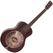 Hartwood Resonatorgitar Vintage Wine Red