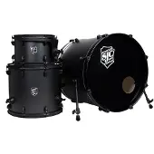 SJC Custom Drums SJC Drums Pathfinder 4pc Shell Pack Galaxy Grey