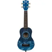 Kala Ukadelic Soprano Ukulele Deep Blue