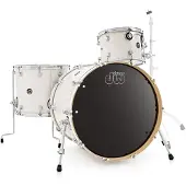DW Drums Performance Series 22" 3 Piece Shell Pack White Marine