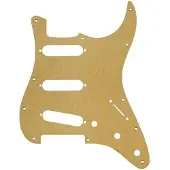 Fender Moderne Stratocaster Plekterbrett med 11 Hull Gull