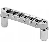 Gear4Music Guitarworks Tune-o-matic Bro Chrome