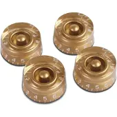Gibson Hastighetsknotter for Elektrisk Gitar 4-Pakk i gull