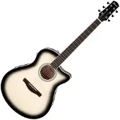 Ibanez AAM370M1CE Transparent Panda High Gloss Finish