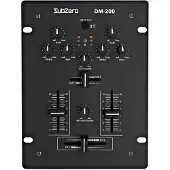 SubZero DM-200 2-Kanals DJ-Mikser med USB
