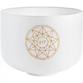 Meinl Solfeggio Crystal Singing Bowl 10" Re 417 Hz Note G#4