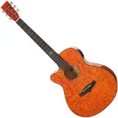 Tanglewood TA4CE Azure Super Folk Left Handed Electro Acoustic Shoreline Amber