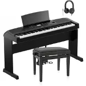 Yamaha DGX 670 Digitalpiano-pakke Svart