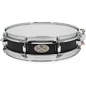 Pearl Drums 13 x 3 Steel Piccolo Snare Drum Black