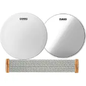 Evans Genera Dry Coated Snare Drum Super 30 Upgrade Pack 14"