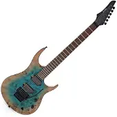 G4M 529 Pro-FR Elektrisk Gitar Glacier Burst