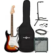 Squier Affinity Stratocaster Elektrisk Gitarpakke