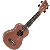 Gear4Music Koa Soprano Ukulele fra