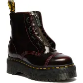 Dr. Martens for woman. 25233600 Sinclair Arcadia cherry red leather boots (37), Flat, Laces, Casual, Maroon