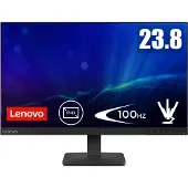 Lenovo L24-41 - LED-skjerm - 24" (23.8" synlig) - 1920 x 1080 Full HD (1080p) @ 100 Hz - IPS - 250 cd/m² - 1300:1 - 4 ms - HDMI, VGA - ravnsort
