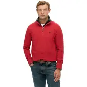 Superdry Preppy Genser Med Halv Glidelås