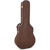Gear4Music Deluxe Archtop Jazz Gitar Koffert fra