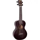 Mahalo MH2 Hano Concert Ukulele Trans Black Finish