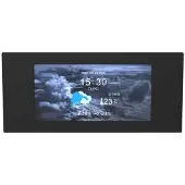 Thermaltake AC-080-OO1NAN-A1 LCD-panelsett 6.0 til View 600 TG, svart
