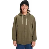 Quiksilver Salt Water Hettegenser med glidelås grønn