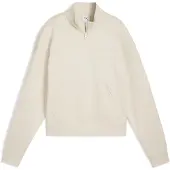 Puma Class Half-Zip Short Crew Women, Clothing, Alpine Snow, L