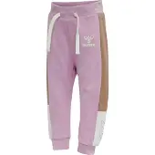 Hummel Joggebukse - hmlAnju - Rosa/Brun - - 62 - Joggebukse