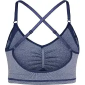 Hummel Lulu Scrunch Seamless Sports-bh Med Høy Støtte