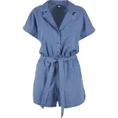 Urban Classics Light Denim Resort Kortermet Romper
