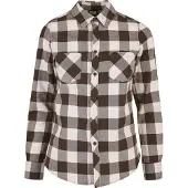 Urban Classics Turnup Checked Flanell Skjorte Med Lange Ermer
