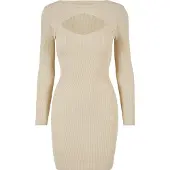 Urban Classics Cut Kjole Med Lange Ermer
