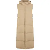 Urban Classics Long Hooded Puffer Vest
