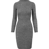 Urban Classics Rib Lang Kjole Med Lange Ermer