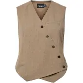Pieces Pcbubbles Asymmetrisk Vest