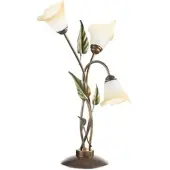 ONLI Bordlampe Miranda med 3 lyskilder, bronse