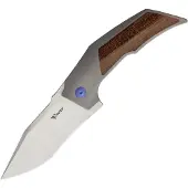Reate Knives T3000 Framelock Micarta Blue