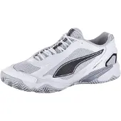 Puma Solarstrike 4 Handball Shoes Men, Shoes, White/Black/Silver Mist, 43