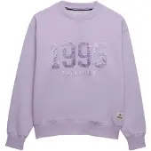 Superdry Varsity Satin Applique Crew Collegegenser