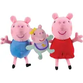 Pipsa Possu Peppa kosedyr 3-pk