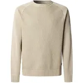 Pepe Jeans for man. PM7000059 Fleet beige jumper (XL), Casual, Cotton