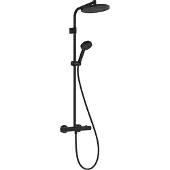 Hansgrohe 28078670 Activera S dusjsett 240 mm 1jet EcoSmart, matt svart