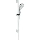 Hansgrohe Croma Select S 1jet brusersæt 65 cm krom/hvid